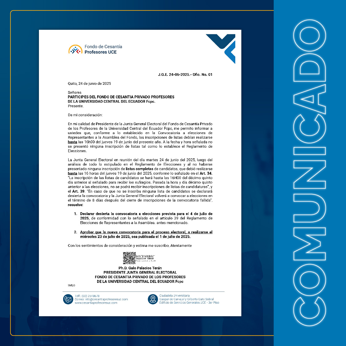 Comunicado Junio FCPC 2025
