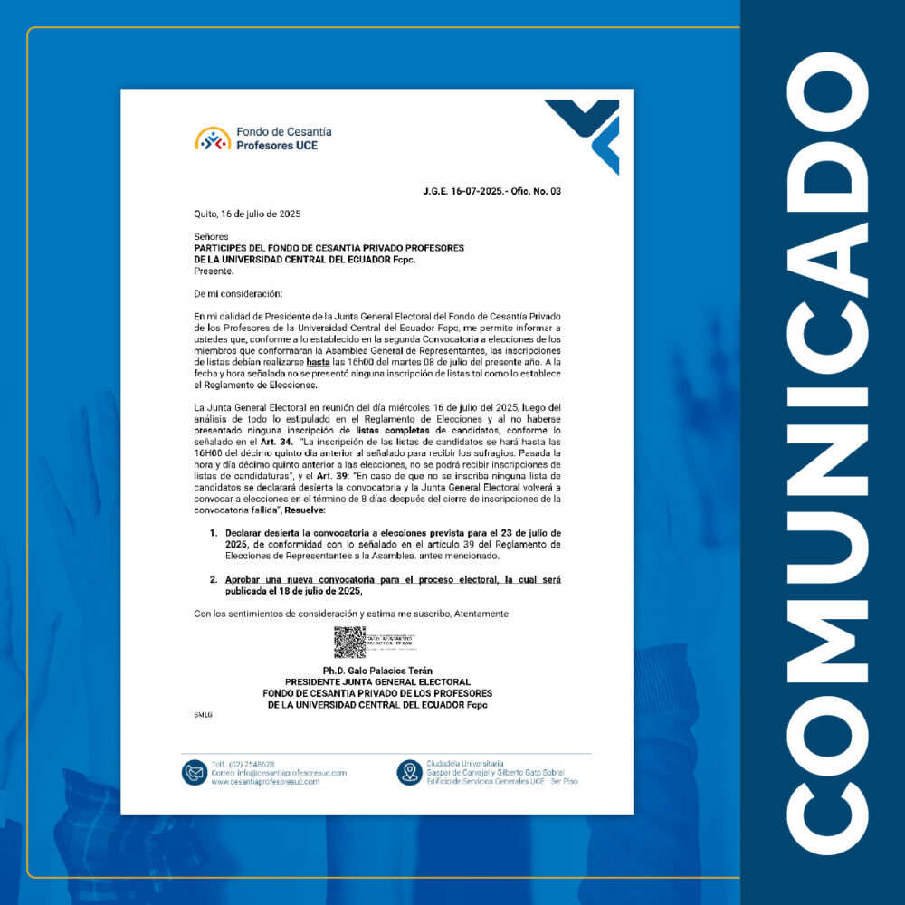 Segunda declaración desierta